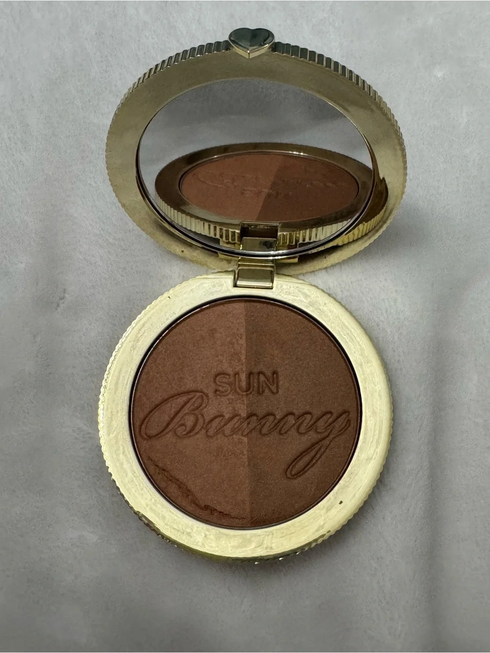 Too Faced Sun Bunny Duo-Tone Bronzer — Warm Bronze & Deep Bronze